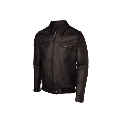Brown Bomber Jacket for Men's Brown Leather Jacket